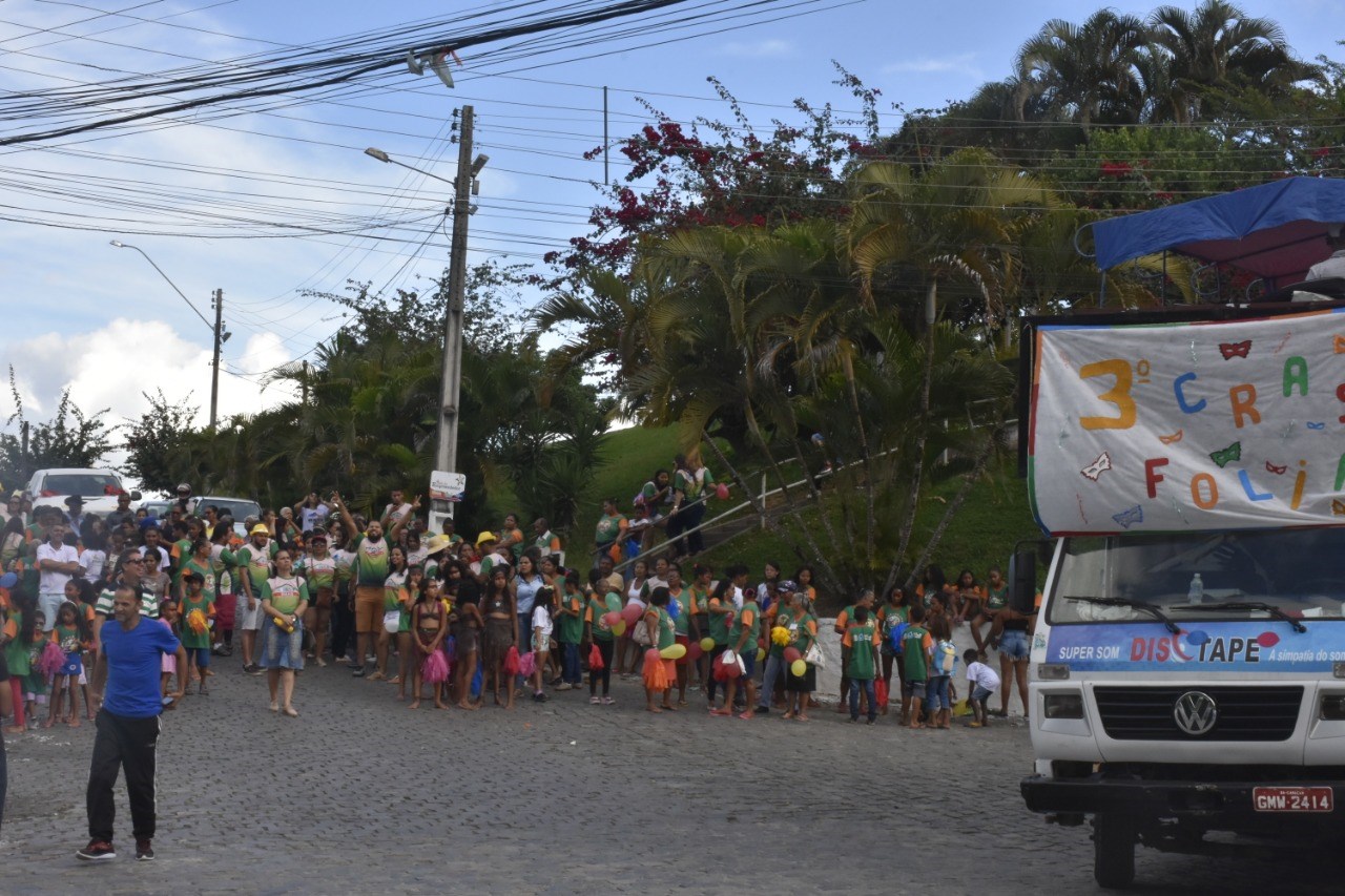 Camacã: 3ª CRAS Folia agita as ruas da cidade